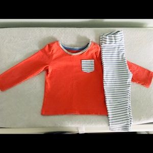 Mini Boden Play Set - T Shirt + Leggings 18-24M